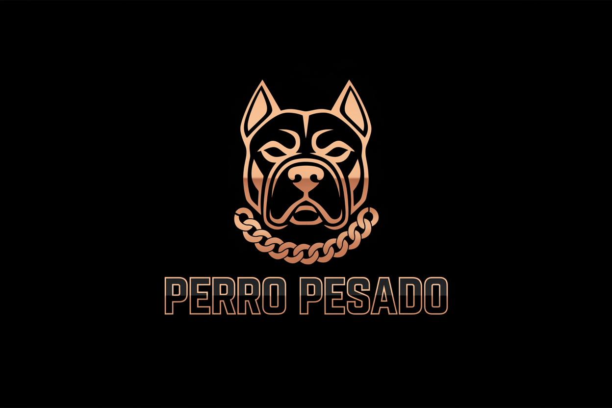 Logo Perro Pesado - Opción 2